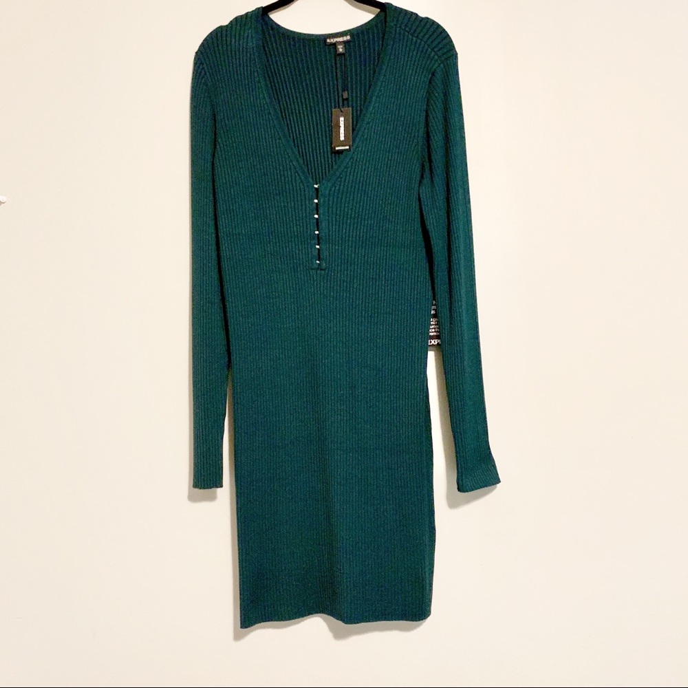 Express sweater dress